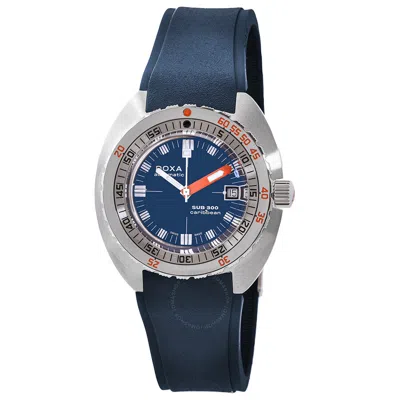 Doxa Caribbean Automatic Blue Dial Men's Watch 821.10.201.32 In Blue/silver Tone