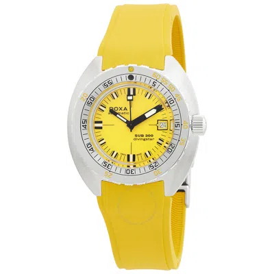 Doxa Divingstar Automatic Men's Watch 821.10.361.31 In Yellow/silver Tone
