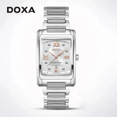 Pre-owned Doxa Men's Quartz Watch Business Casual Watch 10bar Waterproof Watch D194ssd In Bronze