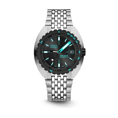 Doxa Sub 300 Aquamarine Automatic Black Dial Men's Watch 830.10.241.10 In Gray