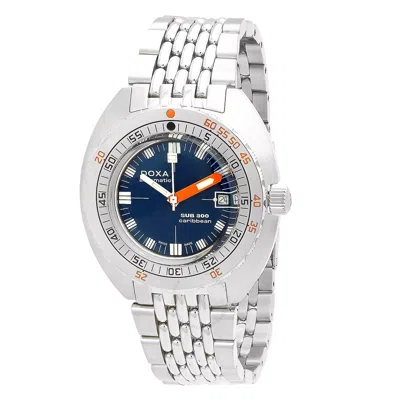 Doxa Sub 300 Caribbean Automatic Men's Watch 821.10.201.10 In Blue/silver Tone