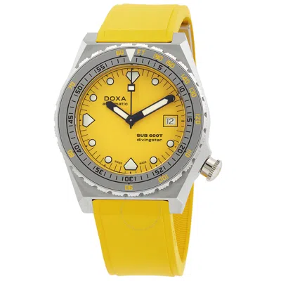 Doxa Sub 600t Divingstar Automatic Yellow Dial Men's Watch 862.10.361.31
