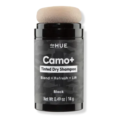Dphue Camo+ Tinted Dry Shampoo Powder - Black