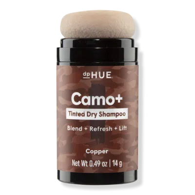Dphue Camo+ Tinted Dry Shampoo Powder - Copper In Brown