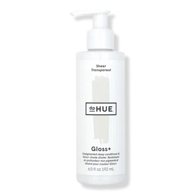 Dphue Gloss+ - Sheer In Transparent