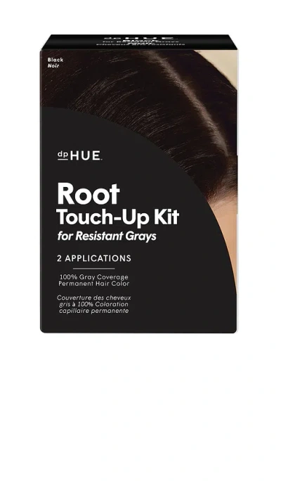 Dphue Root Touch-up Kit For Resistant Grays In Black