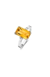 Dpt Antwerp Citrine Ring In Metallic