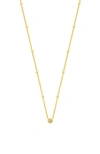 Dpt Antwerp First Beaded Necklace In Gold