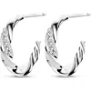 Dpt Antwerp Serendipity Hoops In Metallic