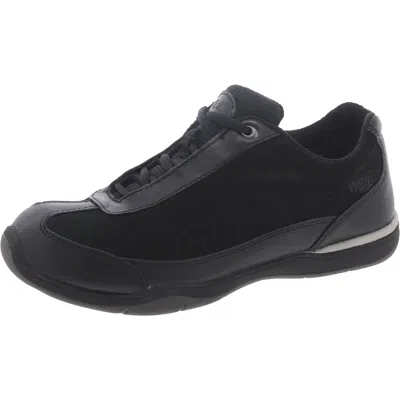 Dr. Andrew Weil Balance Womens Leather Lifestyle Running & Training Shoes In Black