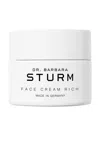 DR BARBARA STURM FACE CREAM RICH