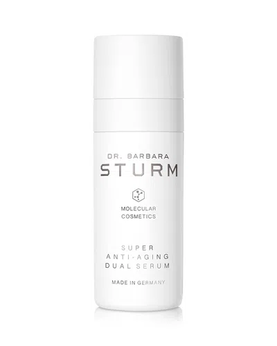 Dr Barbara Sturm Super Anti-aging Dual Serum With Triple Hyaluronic Acid, Glutathione, Skullcap + Ceramide-peptide Co In White
