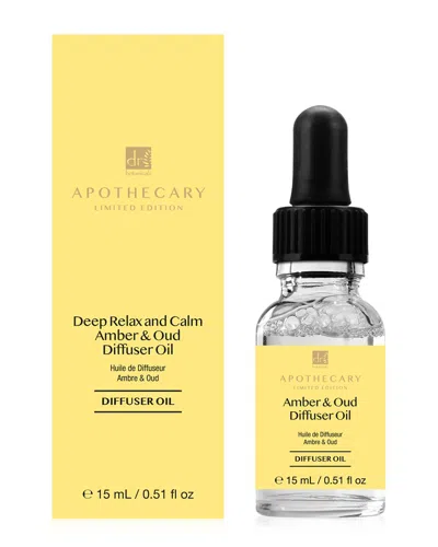 Dr. Botanicals Dr Botanicals 1oz Deep Relax & Calm Amber & Oud Diffuser Oil In Transparent