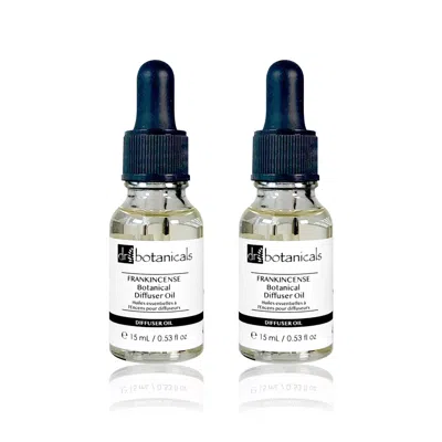 Dr. Botanicals Frankincense Diffuser Oil 15ml Twin Value Savings Pack In Black