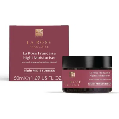 Dr. Botanicals Dr Botanicals La Rose Française Night Moisturiser 50ml In Transparent