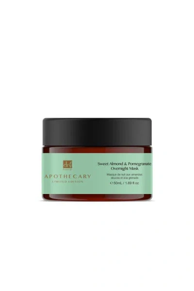 Dr. Botanicals Dr Botanicals Sweet Almond & Pomegranate Overnight Mask 50ml In Transparent