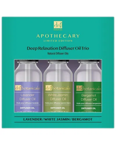 Dr. Botanicals Dr Botanicals Unisex 1.5oz Deep Relaxation Diffuser Oil Trio In White