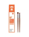 Dr. Botanicals Dr Botanicals Unisex 6.2oz Coffee Ground Set Of 2 Eye Brushes Twin Pack