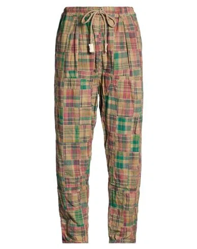 Dr. Collectors Man Pants Military Green Size M Cotton In Multi