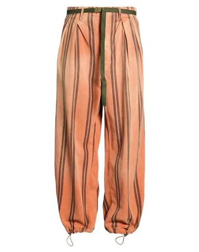 Dr. Collectors Man Pants Rust Size M Cotton In Multi