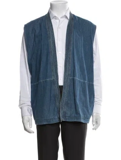 Pre-owned Dr. Collectors Vest In Blue