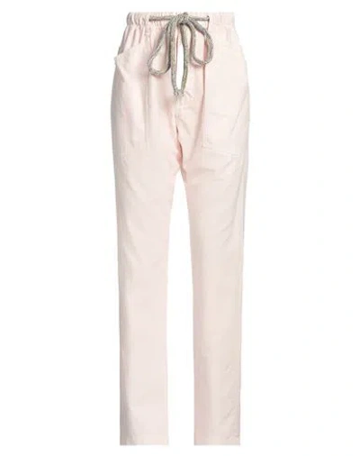 Dr. Collectors Woman Pants Light Pink Size Xxl Cotton