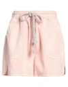 Dr. Collectors Woman Shorts & Bermuda Shorts Pink Size S Cotton, Linen