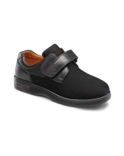 Dr. Comfort Shoes Women's Annie X Diabetic Therapeutic Walking Shoes In Black