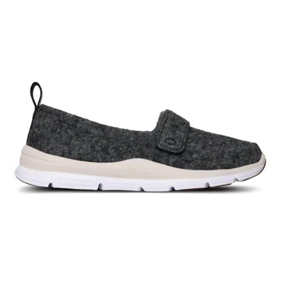 Dr. Comfort Shoes Women's Autumn Slip On Shoes In Grey In Gray