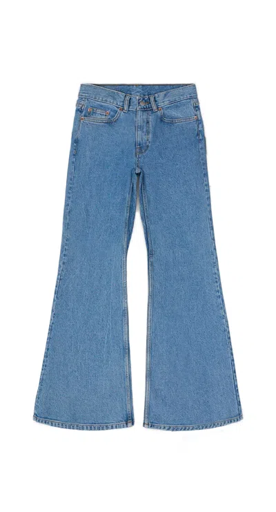 Dr Denim Blue Elba Mid Bootcut - Bay Sky Retro