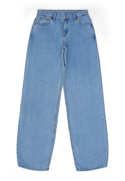 Dr Denim Blue Hill Low Relaxed - Haze Light Retro