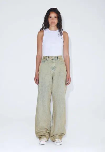 Dr Denim Donna High Relaxed Jeans In Brown