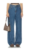 Dr Denim Donna Wide Leg In Blue