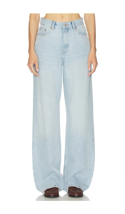 Dr Denim Donna Wide Leg In Stream Light Used