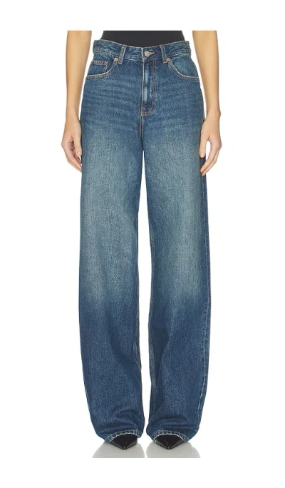 Dr Denim Donna Wide Leg In Blue