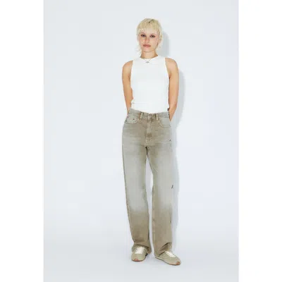 Dr Denim Dr. Denim Echo High Straight Rigid Jeans In Washed Oak Used