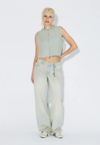 Dr Denim Dr. Denim Hill Low Relaxed Jeans In Black
