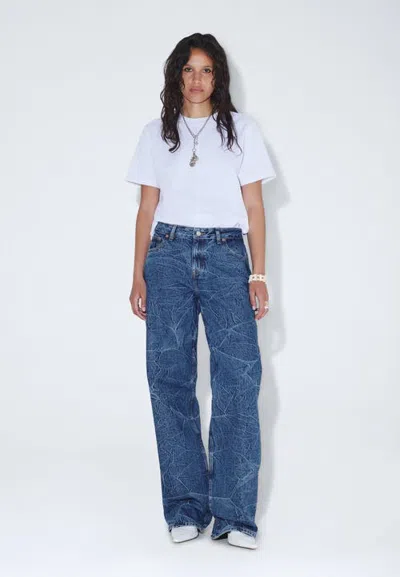 Dr Denim Dr. Denim Hill Low Relaxed Jeans In Blue