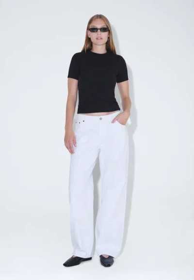 Dr Denim Dr. Denim Hill Low Relaxed Jeans In White