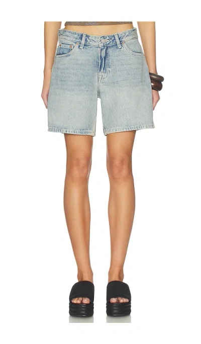 Dr Denim Hill Shorts In Blue