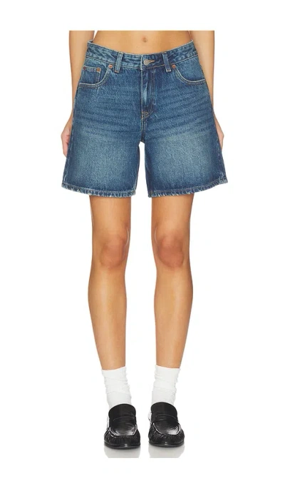 Dr Denim Hill Shorts In Blue
