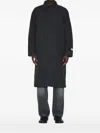 Dr Denim Jayden Single-breasted Coat In Black
