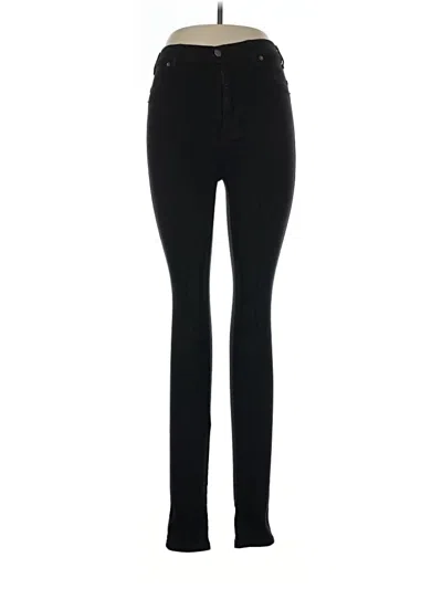 Pre-owned Dr Denim Jeggings In Black