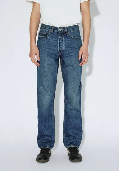 Dr Denim Men's Blue Dash Straight - Stream Dark Fade Vintage
