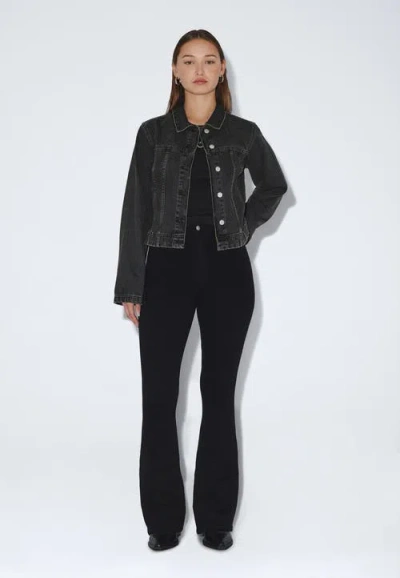 Dr Denim Dr. Denim Moxy High Flare Jeans In Black