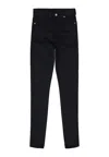 Dr Denim Moxy High Skinny - Black In Black