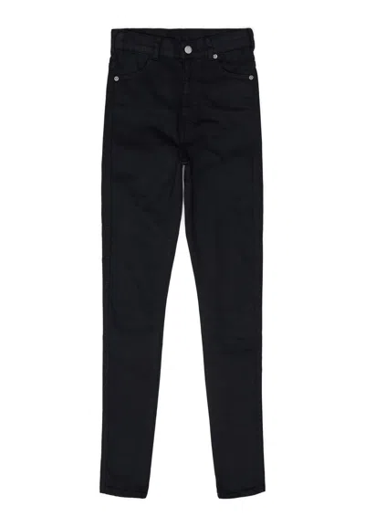 Dr Denim Moxy High Skinny - Black