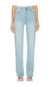 Dr Denim Moxy Straight Jeans In Blue