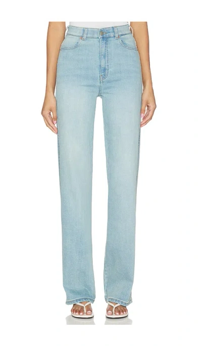 Dr Denim Moxy Straight Jeans In Blue