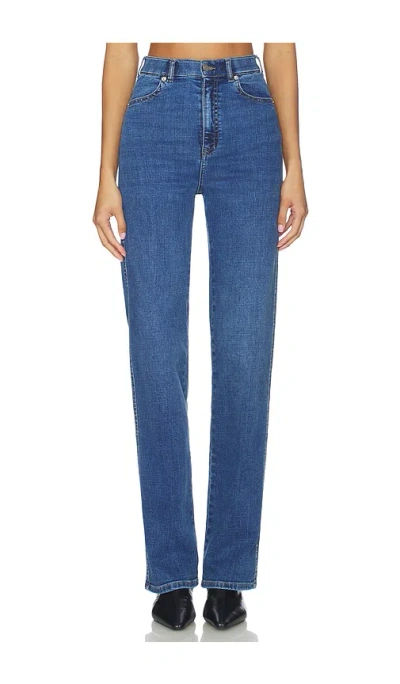 Dr Denim Moxy Straight Leg In Vale Mid Used